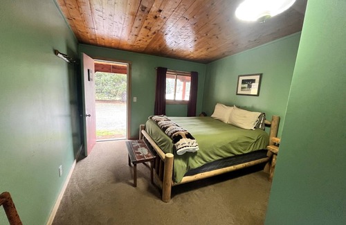 Cooke City-Silver Gate Apartment | Newly Remodeled Motel Room with 1 Queen Bed, Bathroom with shower. Mini Fridge, Coffee Maker. Situated close to the General Store in Silver Gate, MT