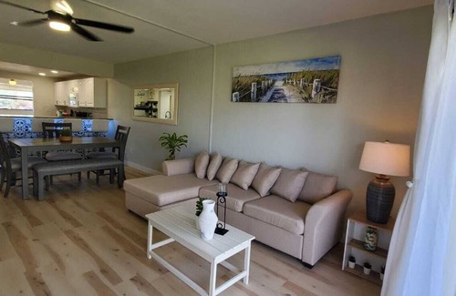 Ponce Inlet Apartment | Newly renovated. Across from the beach apartment