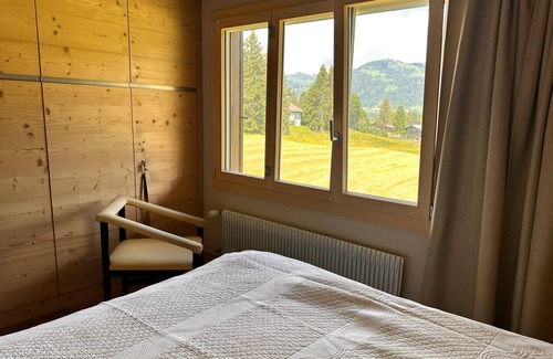 Zweisimmen Nr Gstaad Ski Chalet | Newly-renovated Apt in Wispile Near the Park Hotel