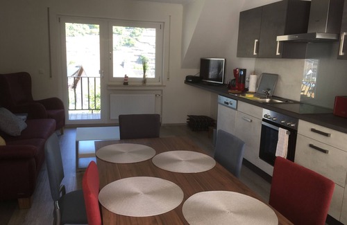 Briedern Apartment | Newly renovated (in 2020) vacation apartment, 4 p., with a great view of the Moselle valley