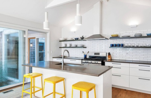 North Sea House | Newly-Renovated Southampton Cottage, Open Floor Plan, Great Room with.
