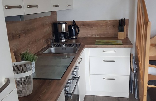 Travemuende House | Nice holiday home with a fireplace and free WiFi right on the Baltic Sea beach