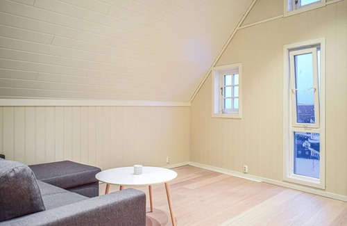 Sandve House | Nice home in Sandve with house sea view