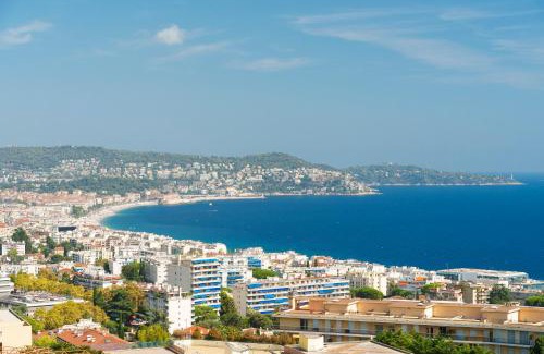 Fabron Apartment | Nice Renting - ABBAYE - Luxury Penthouse Sea View Pool Tennis Parking