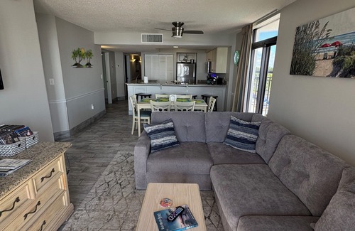 Myrtle Beach Condo | Nicely Updated; Wrap-Around Oceanfront Balcony, Roof-top Pools