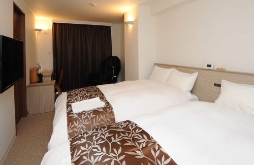 Ashizuri Onsen House | Nonsmoking Deluxe Twin Standard Room wi / Shimanto Kōchi