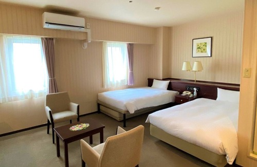 Asaka Hotel | Nonsmoking Twin Room Room only Smile Value St/Asaka Saitama