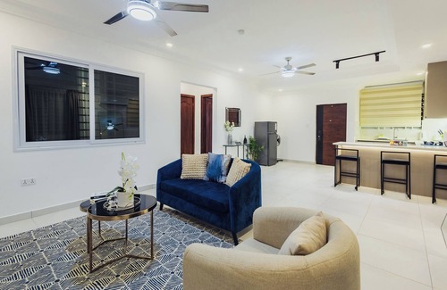 Sekondi-Takoradi Apartment | NOOK 1: Stylish 2BR with premium finishes, custom décor & stunning views.