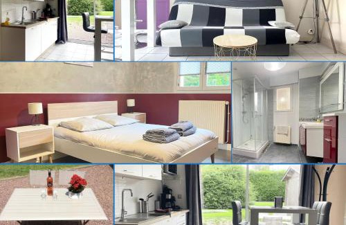 Loucelles House | Normandie Cosy Apt rdc indépendant bien équipé dans maison confortable terrasse grand jardin clos sans vis à vis entre Caen et Bayeux, proche plages du débarquement