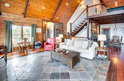 Ranger House | North Georgia Log Home with Long Range Views