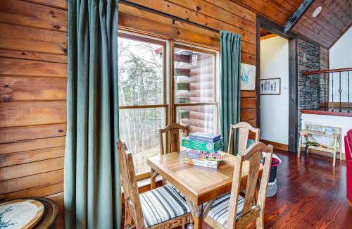Ranger House | North Georgia Log Home with Long Range Views