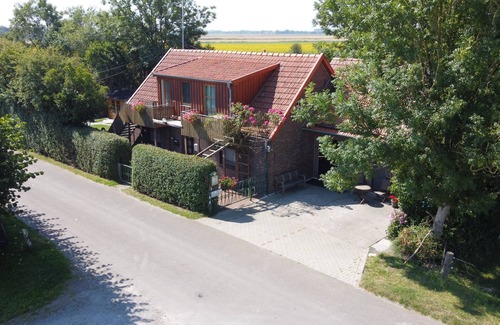 Horumersiel Apartment | North Sea house in the countryside' - nature in view