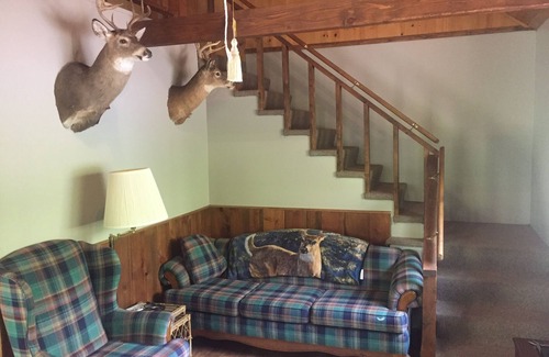 Carp Lake Cabin | Northern Bliss Cabin near Wilderness State Park & Mackinaw