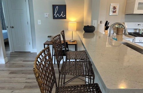 Norton Shores House | Norton Shores house sleeps 6, walking distance to Maranatha, and Lake Michigan.