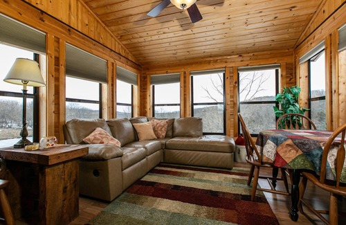 Dubuque Cabin | Not Just a Place, But an Experience! The Aster at Lorelei Cabins