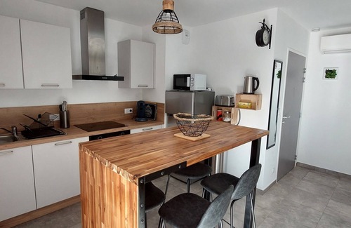 Valle-de-Campoloro Apartment | Nouveau ! F2 Neuf Avec Terrasse et Jardin à A Casetta, à 8 min de la Plage