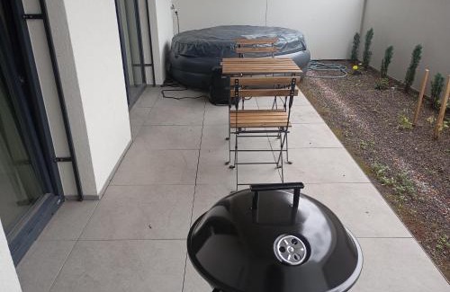 Brno-stred Apartment | Nový apartmán s terasou, soukromé parkování
