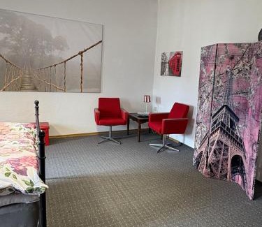 Annaberg-Buchholz House | Nr 8 grosses Ferien Zimmer mit Stadtblick