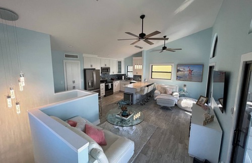 Bethune Beach House | NSB HOUSE FULLY REMODELED W/OCEAN VIEWS & TIKI HUT!