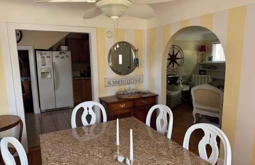 Charlevoix House | nWalk to Everything/Large Fenced Yard/Enclosed Front Porch/Central Air