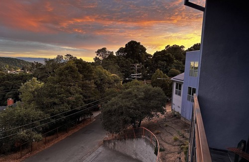 Sequoyah House | Oakland Hills Home: Artistic, Spacious, with Views, Home Office, and Gym