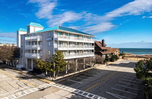 North Ocean City Condo | OC BEACH BLISS! OCEANVIEW BEAUTY STEPS TO BEACH! INDOOR POOL & ELEVATOR