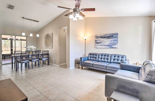Ocala House | Ocala Home: A/C & Fenced Backyard, Pets Welcome
