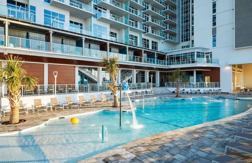 Downtown Myrtle Beach Resort | Ocean Enclave by Hilton Grand Vacations- 2 Bedroom Unit Sleeps 6!