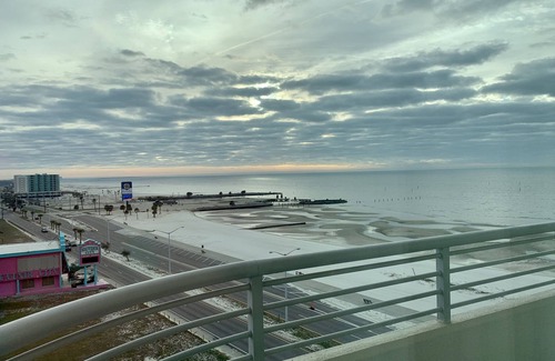 Biloxi Condo | Ocean Front, Amazing Balcony with Floor to Ceiling Windows. Sunsets & Sunrise.
