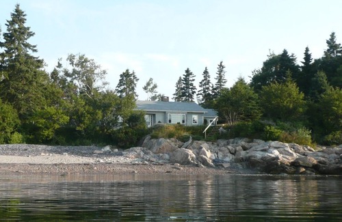 Milbridge Cottage | Ocean front house with two private beaches- on a peninsula-spectacular views!