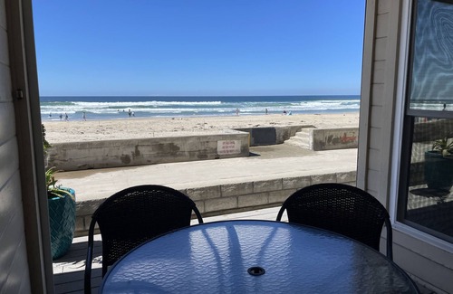 Mission Beach Condo | Ocean Front on the Mission Beach Boardwalk!