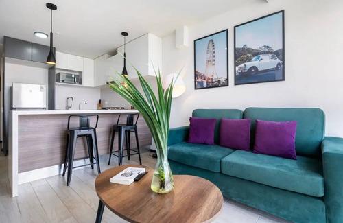 Barranco Apartment | Ocean VIEW/Pool&Coworking/Queen bed/13th floor