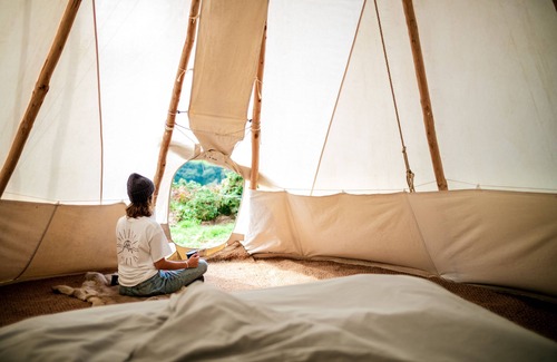 Chester-le-Street Cabin | Ocean View Shanti Tipi 1