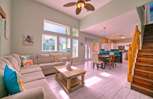 Sand Point House | Ocean views from two decks & beach boardwalk across the street