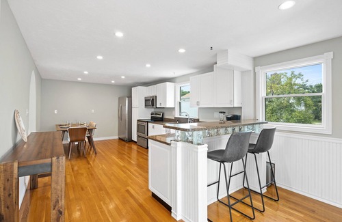 Kenberma House | Ocean Views & Private Yard in Spacious Designer Home. Perfect for Large Families