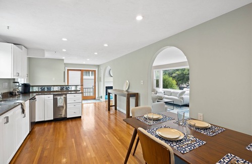 Kenberma House | Ocean Views & Private Yard in Spacious Designer Home. Perfect for Large Families