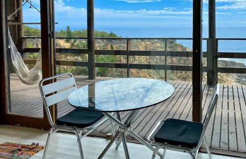 Tunquen Cabin | Oceanfront Apartment Estudio Acantilado