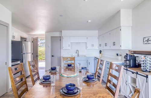 Lincoln Beach House | Oceanfront Beauty with Hot Tub, Pool, Game Room, Playground, Beach Access!