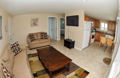 Old Orchard Beach Condo | Oceanfront Condo 1 mile from the pier, 3rd Floor; built in 2013