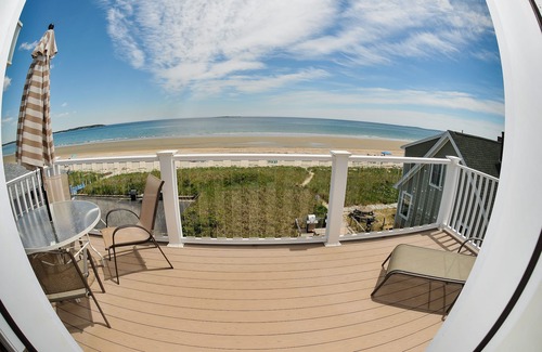 Old Orchard Beach Condo | Oceanfront Condo 1 mile from the pier, 3rd Floor; built in 2013