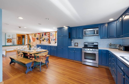 Dennis Port House | Oceanfront five bedroom home with access to shared/private beach