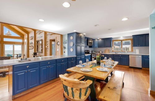 Dennis Port House | Oceanfront five bedroom home with access to shared/private beach