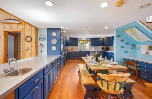 Dennis Port House | Oceanfront five bedroom home with access to shared/private beach