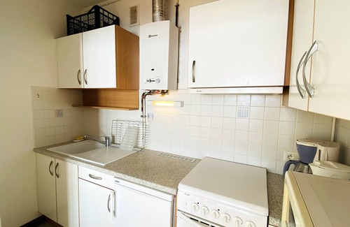 Les Sables d'Olonne Apartment | Oceanfront Studio with Balcony, Steps from Beach