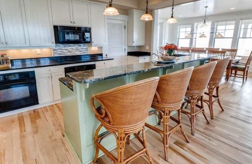 South Beach House | Oceanfront large home with wrap around porches, BHI