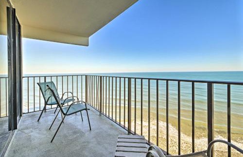 Garden City Apartment | Oceanfront Oasis with Deck and Resort Beach Access!