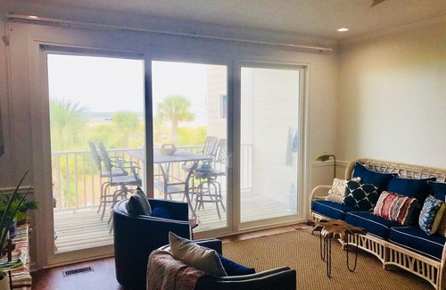 Tybee Island House | Oceanfront Townhome/ Two master suites/ Access 3 Pools/private beach access