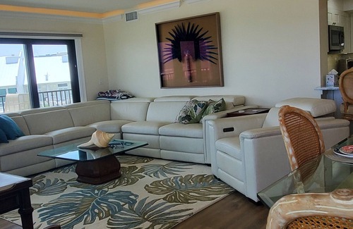 New Smyrna Beach Condo | Oceanfront Tranquility at Silver Sands Condo on No Drive White Sands Beach