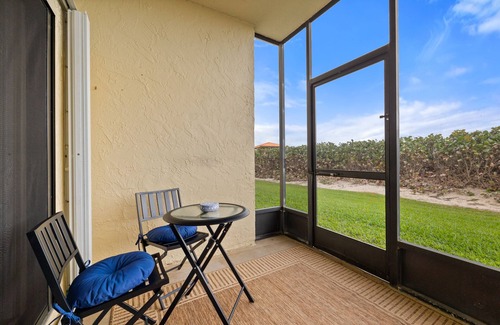 Hutchinson Island South Condo | Oceanfront tranquility awaits at Sand Dollar Shores.Steps away from the Beach