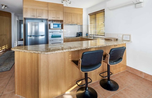 Moffat Beach Apartment | Oceanfront Views at Moffat Beach + Rooftop Terrace